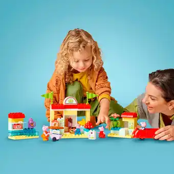Netto Marken-Discount LEGO Konstruktionsspielzeug Duplo Peppas Supermarkt Angebot