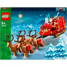 Netto Marken-Discount LEGO Konstruktionsspielzeug Iconic Schlitten des Weihnachtsmanns Angebot