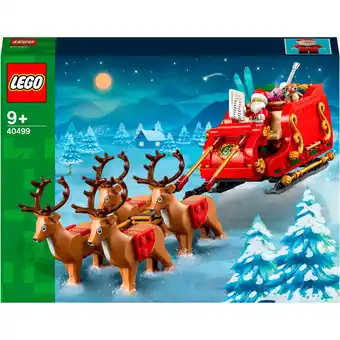 Netto Marken-Discount LEGO Konstruktionsspielzeug Iconic Schlitten des Weihnachtsmanns Angebot