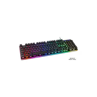 Netto Marken-Discount Deltaco DK220 Gaming Tastatur Membran RGB schwarz Angebot