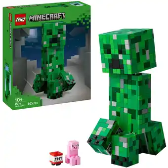 Netto Marken-Discount LEGO Konstruktionsspielzeug Minecraft Der Creeper Angebot