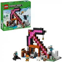Netto Marken-Discount LEGO Konstruktionsspielzeug Minecraft Die Spitzhackenmine Angebot