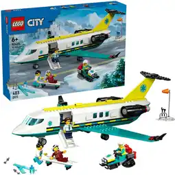 Netto Marken-Discount LEGO Konstruktionsspielzeug City Notfallrettungsflugzeug Angebot