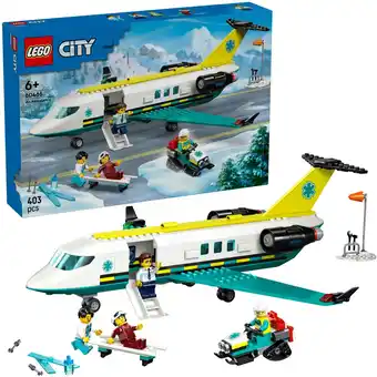 Netto Marken-Discount LEGO Konstruktionsspielzeug City Notfallrettungsflugzeug Angebot