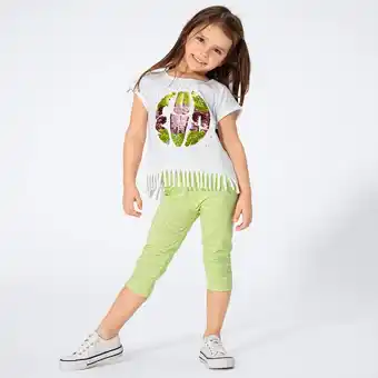 NKD Kinder-Mädchen-Caprihose in frischer Farbe Angebot