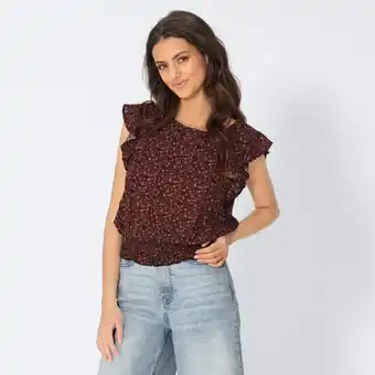 NKD Damen-Bluse mit Rüschen am Arm Angebot