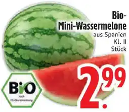 Edeka Bio Mini-Wassermelone Angebot