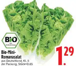 Edeka Bio-Mini Romanasalat Angebot