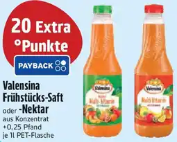 Edeka Valensina Frühstücks-Saft oder Nektar Angebot