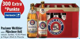 Edeka Paulaner Weißbier oder Münchner Hell Angebot