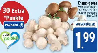 Edeka Champignons Angebot