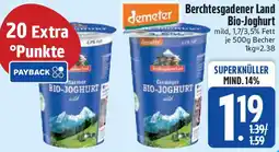 Edeka demeter Berchtesgadener Land Bio-Joghurt Angebot