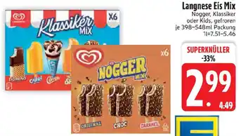 Edeka Langnese Eis Mix Angebot
