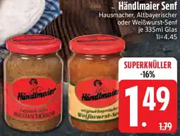 Edeka Händlmaier Senf Angebot