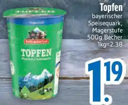 Edeka Berchtesgadener Land Topfen Angebot