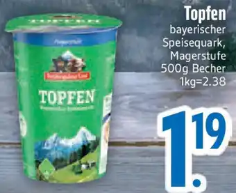 Edeka Berchtesgadener Land Topfen Angebot