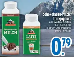 Edeka Berchtesgadener Land Schokoladen-Milch, Trinkjoghurt Angebot