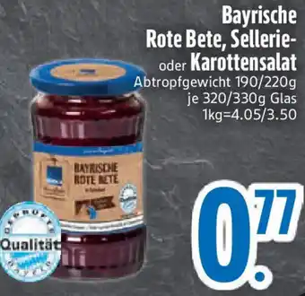 Edeka Edeka Heimatliebe Bayrische Rote Bete, Sellerie- oder Karottensalat Angebot