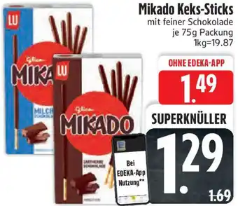 Edeka Mikado Keks-Sticks Angebot