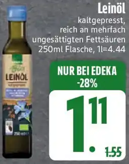 Edeka Edeka Bio Leinöl Angebot