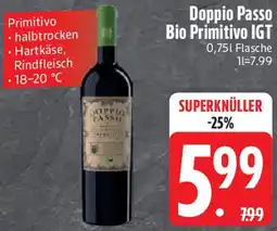 Edeka Doppio Passo Bio Primitivo IGT Angebot