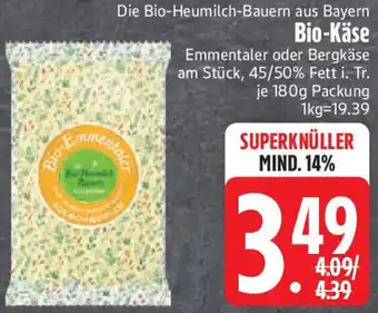Edeka Bio-Käse Angebot