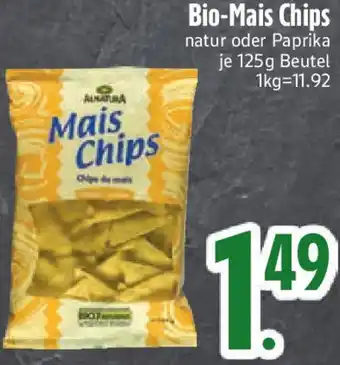 Edeka Alnatura Bio-Mais Chips Angebot