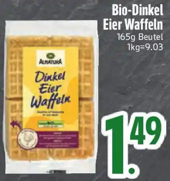 Edeka Alnatura Bio-Dinkel Eier Waffeln Angebot