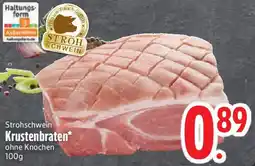 Edeka Strohschwein Krustenbraten Angebot