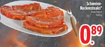 Edeka Schweine Nackensteaks Angebot