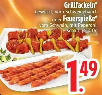 Edeka Grillfackeln oder Feuerspieẞe Angebot