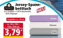 Norma Jersey Spannbetttuch Angebot