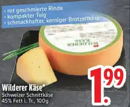 Edeka Wilderer Käse Angebot