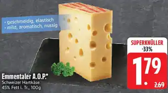 Edeka Emmentaler A.O.P. Angebot