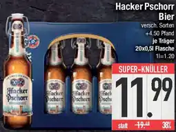 E-Center Hacker Pschorr Bier Angebot