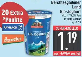 E-Center Berchtesgadener Land Bio-Joghurt Angebot