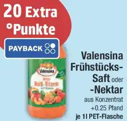 E-Center Valensina Frühstücks Saft oder Nektar Angebot