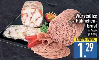 E-Center Wurstsülze oder Hähnchenbrust Angebot