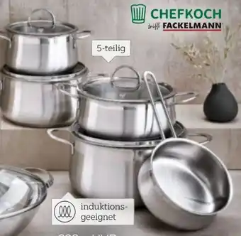 XXXLutz Fackelmann Chefkoch trifft Topf-Set Leipzig 5 tlg Angebot