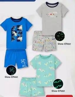 Aldi Nord Lily & Dan Kinder Pyjama Glow in the Dark Angebot