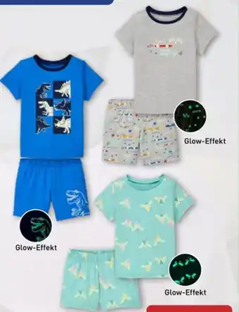 Aldi Nord Lily & Dan Kinder Pyjama Glow in the Dark Angebot