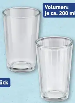 Aldi Nord Crofton 8 Wassergläser Angebot
