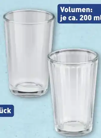 Aldi Nord Crofton 8 Wassergläser Angebot
