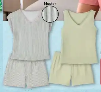 Aldi Nord Up2Fashion Damen Musselin-Shorty-Pyjama Angebot