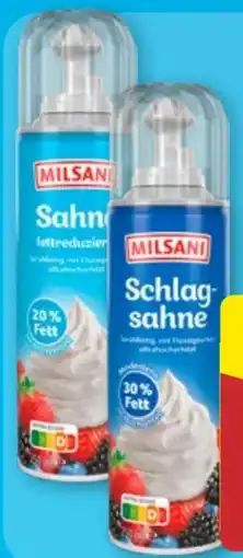 Aldi Nord Milsani Sprühfertige Schlagsahne Angebot