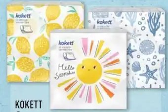 Aldi Nord Kokett Sommerservietten Angebot