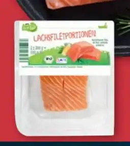 Aldi Nord Gut Bio Bio-Lachsfiletportionen XXL Angebot