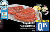 E-Center Bayerische Nackensteaks Angebot