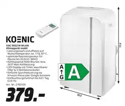 MediaMarkt Koenic kac 9022 w wlan klimagerät mobil Angebot