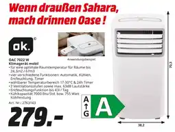 MediaMarkt Ok. oac 7022 w klimagerät mobil Angebot